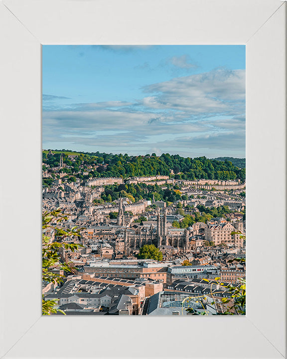 Bath Somerset from above Photo Print - Canvas - Framed Photo Print - Hampshire Prints