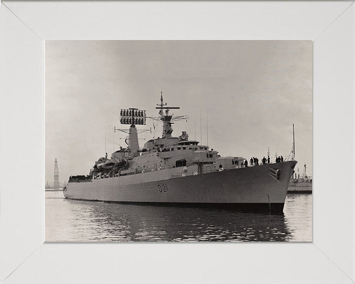 HMS Norfolk D21 Royal Navy County class destroyer Photo Print or Framed Photo Print - Hampshire Prints