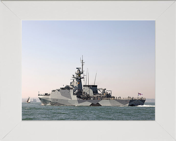 HMS Spey P234 Royal Navy River class offshore patrol vessel Photo Print or Framed Print - Hampshire Prints