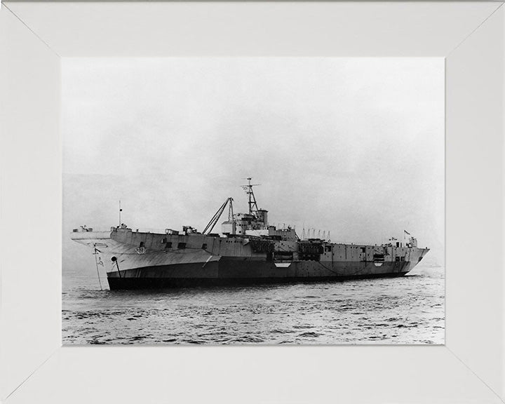 HMS Pioneer R76 Royal Navy Colossus class aircraft carrier Photo Print or Framed Print - Hampshire Prints