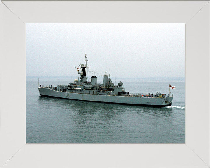 HMS Naiad F39 Royal Navy Leander class frigate Photo Print or Framed Photo Print - Hampshire Prints