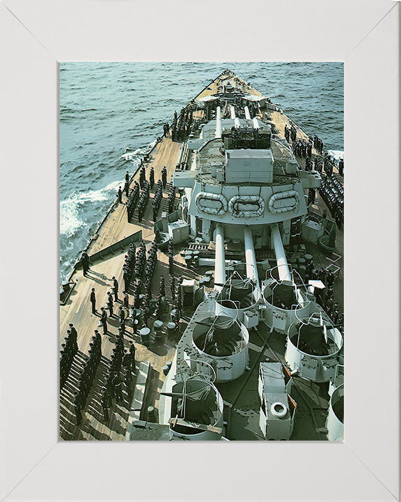 HMS Nelson (28) Royal Navy Nelson class battleship Photo Print or Framed Print - Hampshire Prints