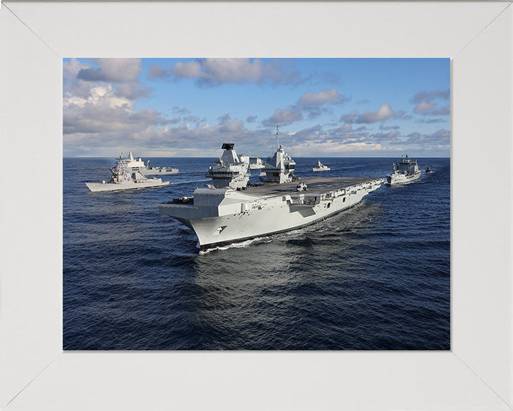 HMS Prince of Wales R09 | Photo Print | Framed Print | Queen Elizabeth Class | Aircraft Carrier | Royal Navy