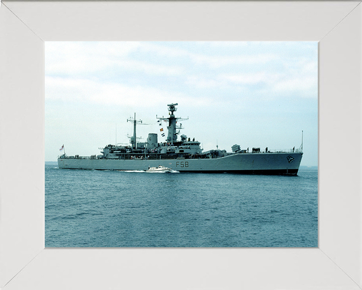 HMS Hermione F58 Royal Navy Leander class frigate Photo Print or Framed Print - Hampshire Prints