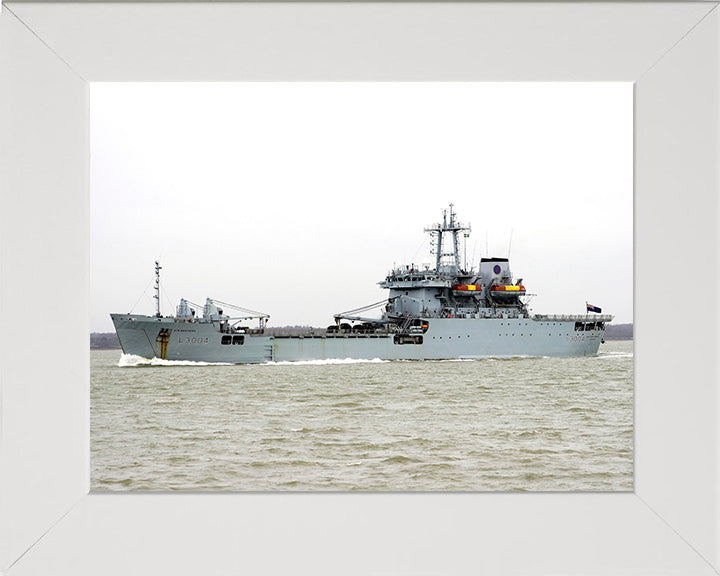 RFA Sir Bedivere L3004 Royal Fleet Auxiliary Round Table class ship Photo Print or Framed Print - Hampshire Prints