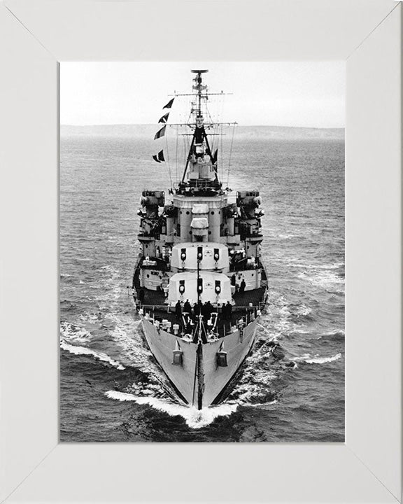 HMS Superb (25) Royal Navy Minotaur class light cruiser Photo Print or Framed Photo Print - Hampshire Prints