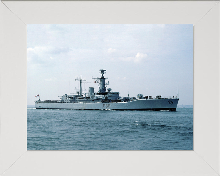 HMS Hermione F58 Royal Navy Leander class frigate Photo Print or Framed Print - Hampshire Prints