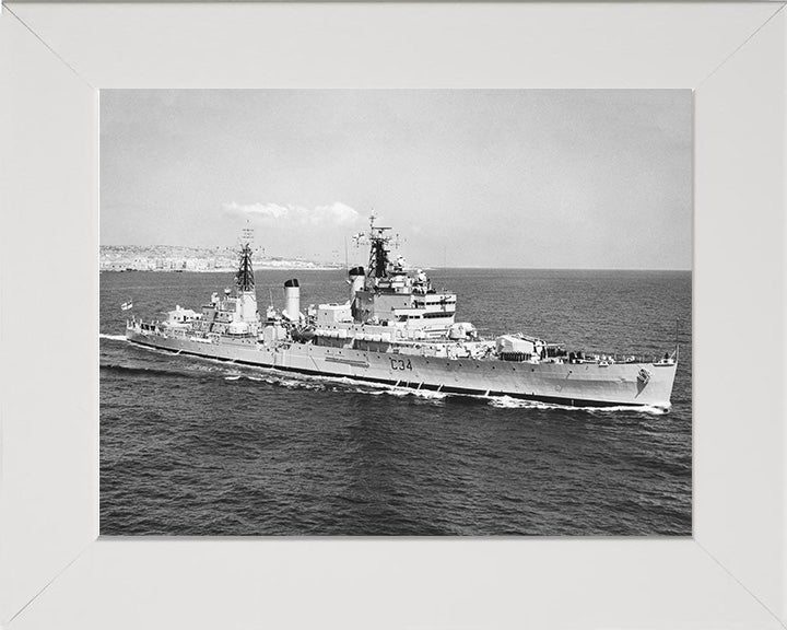 HMS Lion C34 | Photo Print | Framed Print | Poster | Tiger Class | Cruiser | Royal Navy - Hampshire Prints