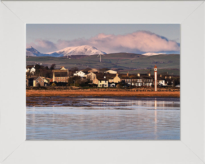 Rampside Leading Light Barrow-in-Furness at sunset Photo Print - Canvas - Framed Photo Print - Hampshire Prints