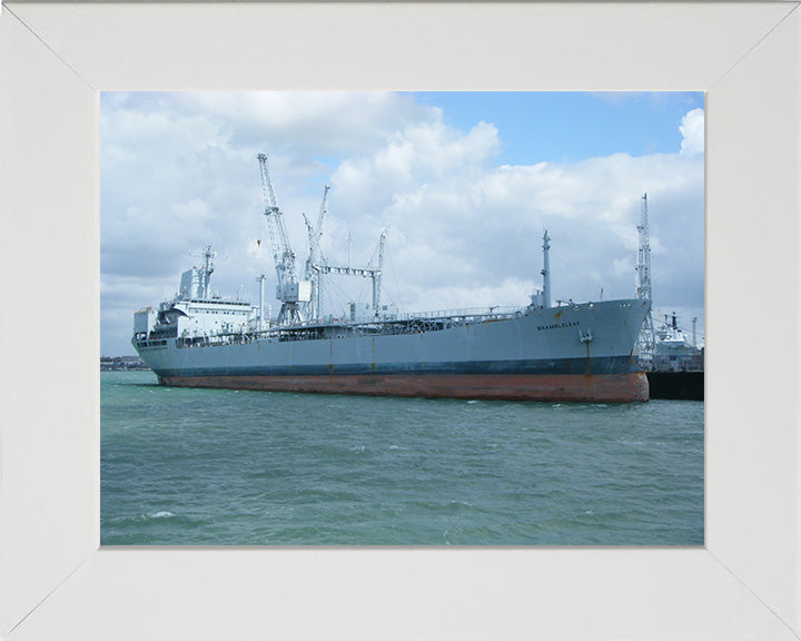 RFA Brambleleaf A81 Royal Fleet Auxiliary Leaf class support tanker Photo Print or Framed Print - Hampshire Prints