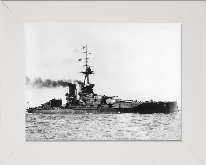 HMS Iron Duke (1912) Royal Navy dreadnought battleship Photo Print or Framed Print - Hampshire Prints