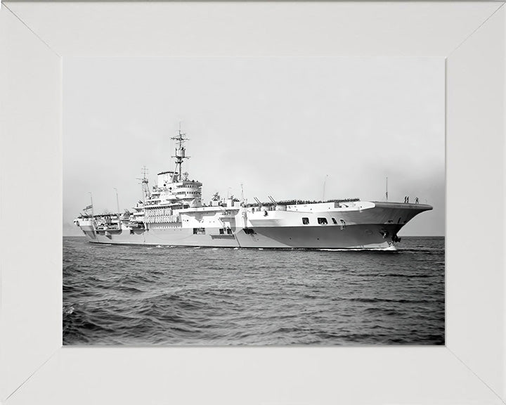 HMS Venerable R63 Royal Navy Colossus class light fleet aircraft carrier Photo Print or Framed Print - Hampshire Prints