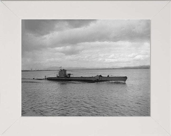HMS Upshot P82 Royal Navy V class Submarine Photo Print or Framed Print - Hampshire Prints