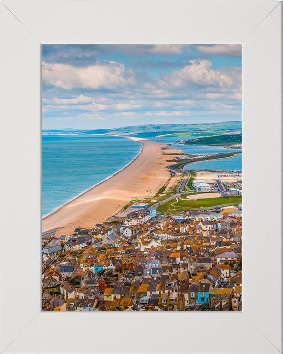 Chesil Beach Weymouth Dorset in summer Photo Print - Canvas - Framed Photo Print - Hampshire Prints