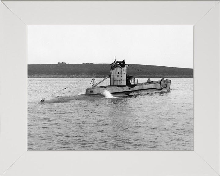 HMS Uproar P31 Royal Navy U class Submarine Photo Print or Framed Print