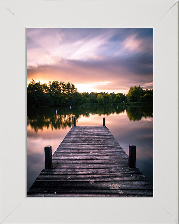 Lakeside Country Park Southampton at sunset Photo Print - Canvas - Framed Photo Print - Hampshire Prints