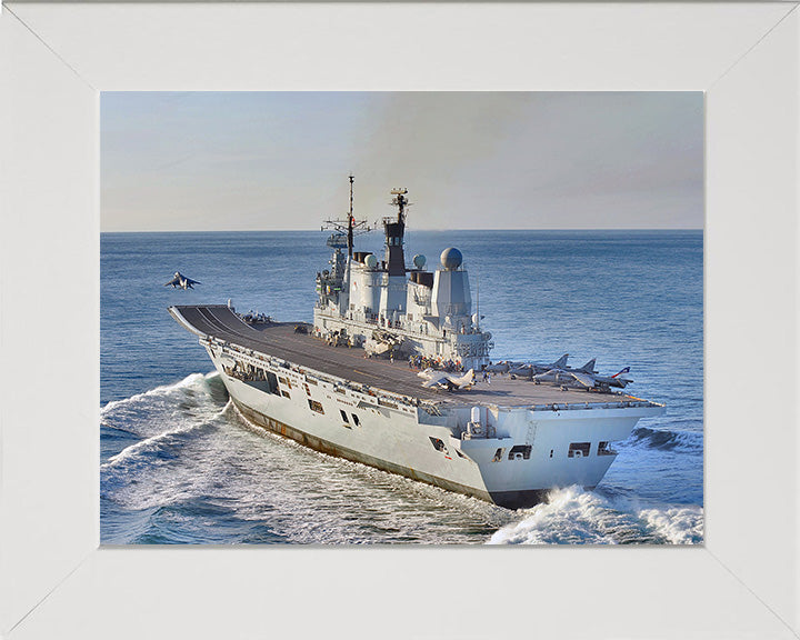 HMS Ark Royal R07 | Photo Print | Framed Print | Invincible Class | Aircraft Carrier | Royal Navy