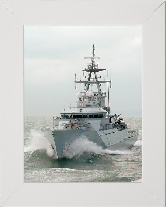 HMS Severn P282 Royal Navy River class offshore patrol vessel Photo Print or Framed Print - Hampshire Prints