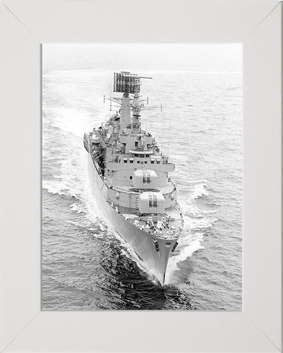 HMS Norfolk D21 Royal Navy County class destroyer Photo Print or Framed Photo Print - Hampshire Prints