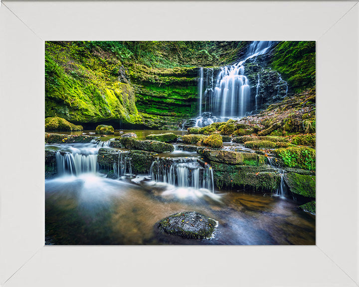 Scaleber Force Waterfall Yorkshire in Summer Photo Print - Canvas - Framed Photo Print - Hampshire Prints