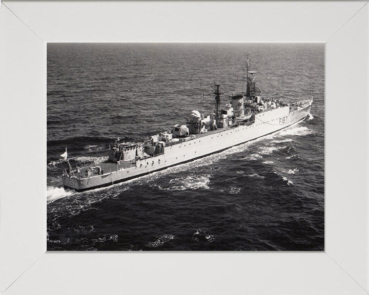 HMS Whirlwind F187 (R87) Royal Navy W class destroyer Photo Print or Framed Print - Hampshire Prints