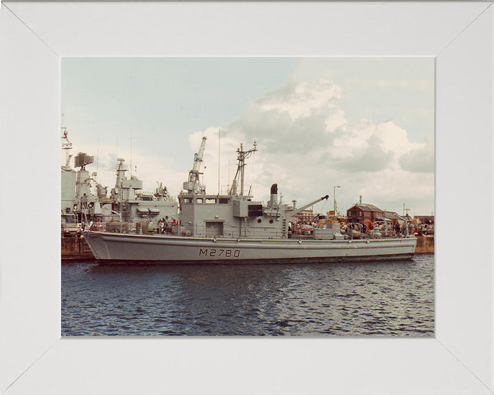 HMS Woodlark (HMS Yaxham) M2780 Royal Navy survey vessel Photo Print or Framed Print - Hampshire Prints