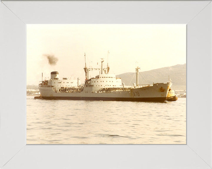 RFA Plumleaf A78 Royal Fleet Auxiliary Leaf class support tanker Photo Print or Framed Print - Hampshire Prints