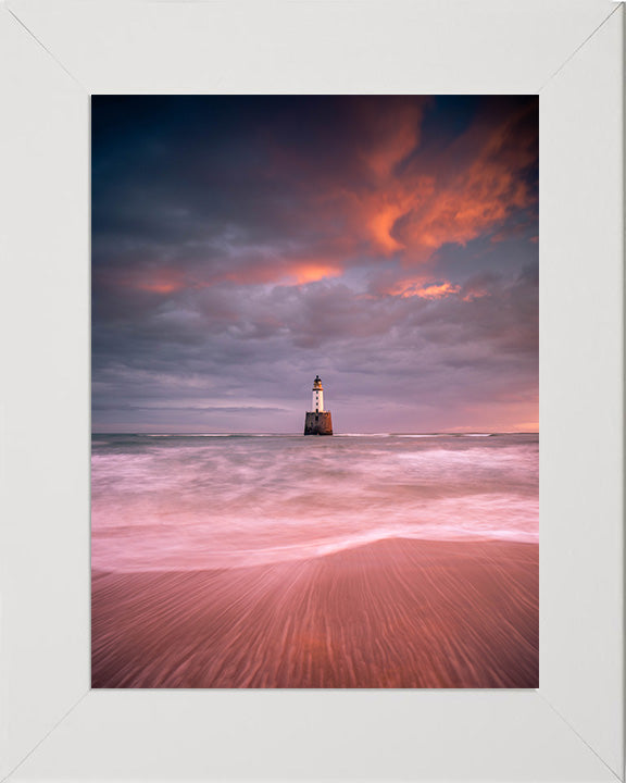 Rattray Head Lighthouse Scotland at sunset Photo Print - Canvas - Framed Photo Print - Hampshire Prints