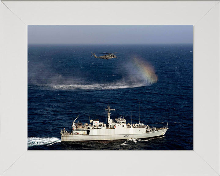 HMS Pembroke M107 Royal Navy Sandown class Mine Hunter Photo Print or Framed Photo Print - Hampshire Prints