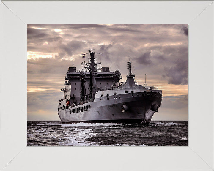 RFA Tidespring A136 Royal Fleet Auxiliary Tide class replenishment tanker Photo Print or Framed Print - Hampshire Prints