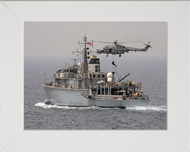 HMS Quorn M41 Royal Navy Hunt class mine countermeasures vessel Photo Print or Framed Print - Hampshire Prints