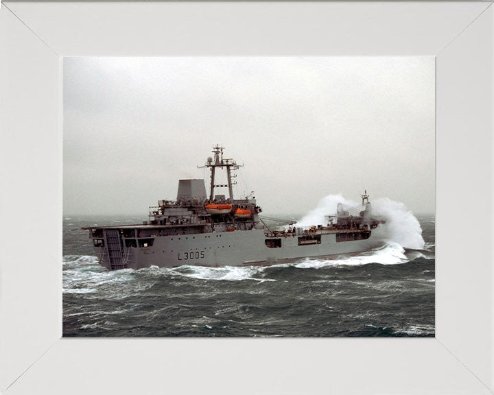 RFA Sir Galahad L3005 Royal Fleet Auxiliary Round Table class ship Photo Print or Framed Print - Hampshire Prints