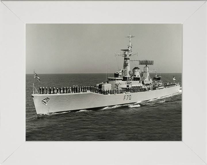 HMS Apollo F70 Royal Navy Leander class Frigate Photo Print or Framed Print - Hampshire Prints