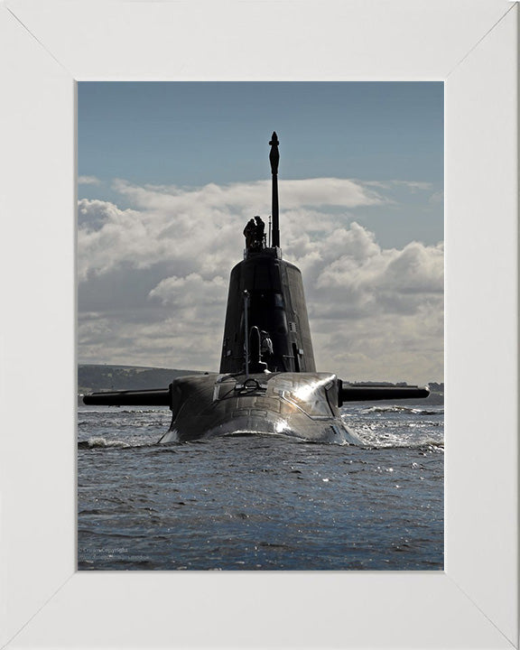 HMS Ambush S120 Royal Navy Astute class Submarine Photo Print or Framed Print - Hampshire Prints