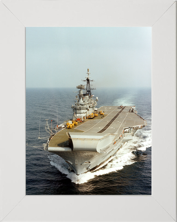 HMS Hermes R12 | Photo Print | Framed Print | Centaur Class | Aircraft Carrier | Royal Navy