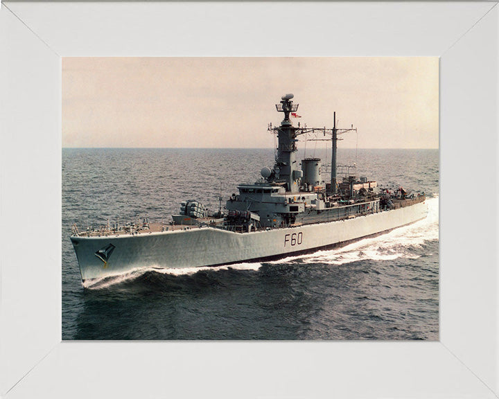 HMS Jupiter F60 Royal Navy Leander class frigate Photo Print or Framed Print - Hampshire Prints