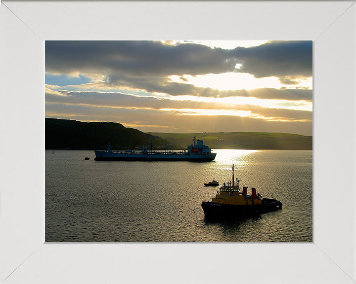 RFA Bayleaf A109 Royal Fleet Auxiliary Leaf class support tanker Photo Print or Framed Print - Hampshire Prints