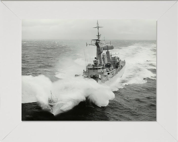 HMS Leander F109 Royal Navy Leander Class Frigate Photo Print or Framed Print - Hampshire Prints