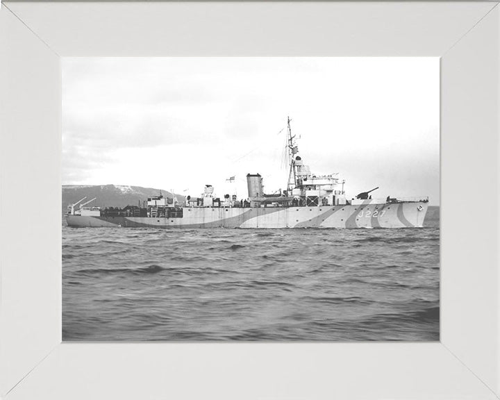 HMS Mutine J227 Royal Navy Algerine class minesweeper Photo Print or Framed Print - Hampshire Prints