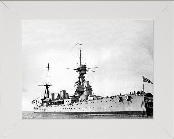 HMS New Zealand (1911) Royal Navy Indefatigable class battlecruiser Photo Print or Framed Photo Print - Hampshire Prints