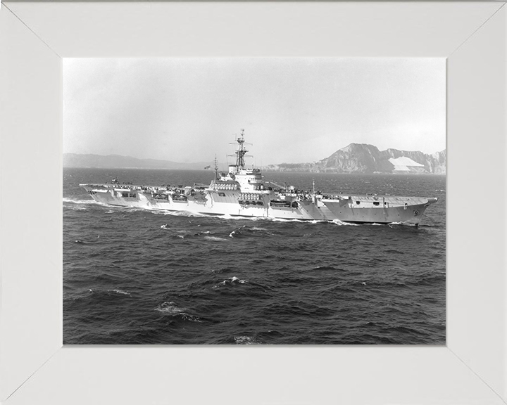 HMS Warrior R31 | Photo Print | Framed Print | Poster | Colossus Class | Aircraft Carrier | Royal Navy