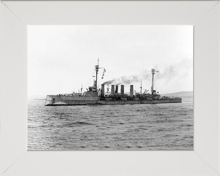 HMS Natal Royal Navy Warrior class armoured cruiser Photo Print or Framed Photo Print - Hampshire Prints