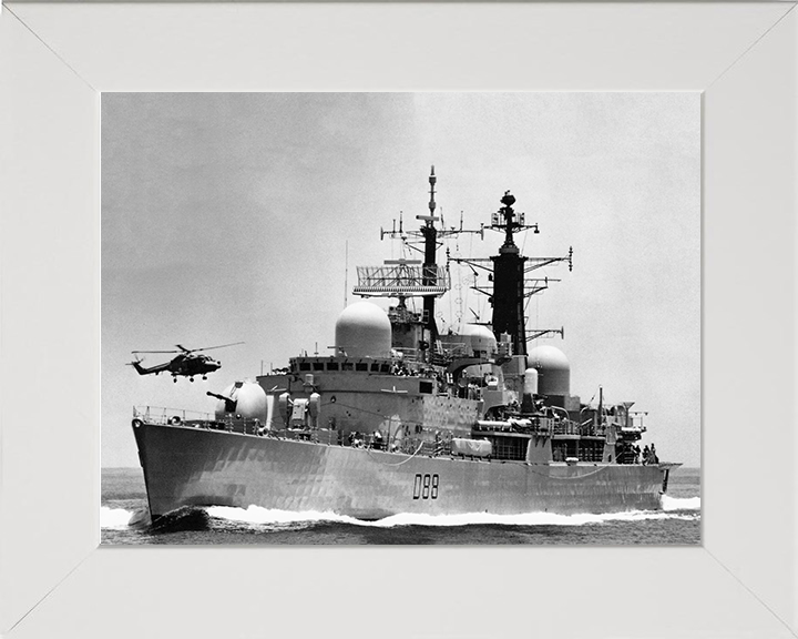 HMS Glasgow D88 Royal Navy Type 42 Destroyer Photo Print or Framed Print - Hampshire Prints