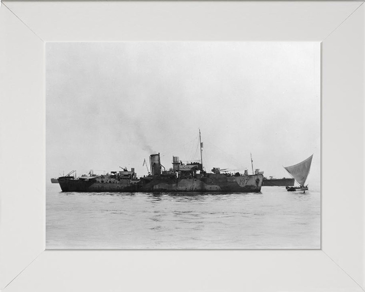 HMS Amaranthus K17 Royal Navy Flower class corvette Photo Print or Framed Print - Hampshire Prints