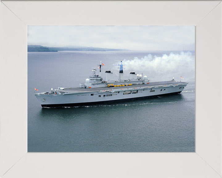 HMS Invincible R05 Royal Navy Invincible Class aircraft carrier Photo Print or Framed Print - Hampshire Prints