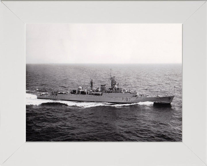 HMS Whirlwind F187 (R87) Royal Navy W class destroyer Photo Print or Framed Print - Hampshire Prints