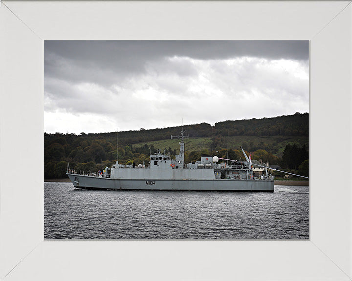 HMS Walney M104 Royal Navy Sandown class minehunter Photo Print or Framed Print - Hampshire Prints