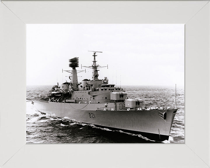 HMS Norfolk D21 Royal Navy County class destroyer Photo Print or Framed Photo Print - Hampshire Prints