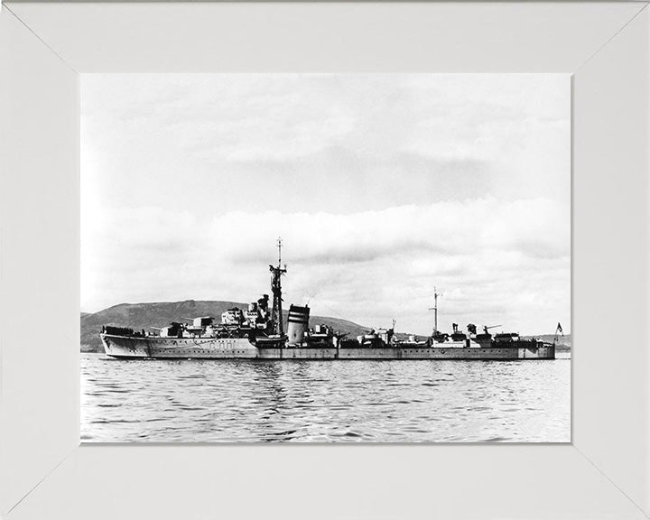 HMS Jervis G00 (F00) Royal Navy J class destroyer Photo Print or Framed Print - Hampshire Prints