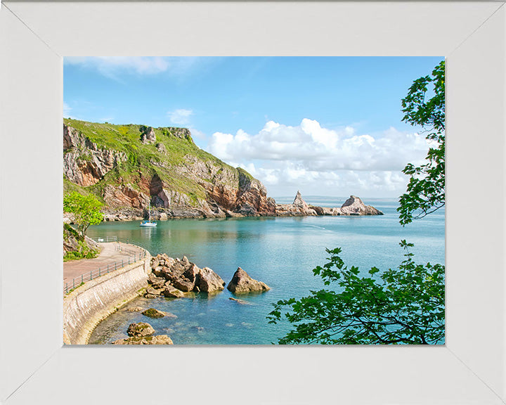 Anstey's Cove Torquay Devon Photo Print - Canvas - Framed Photo Print - Hampshire Prints